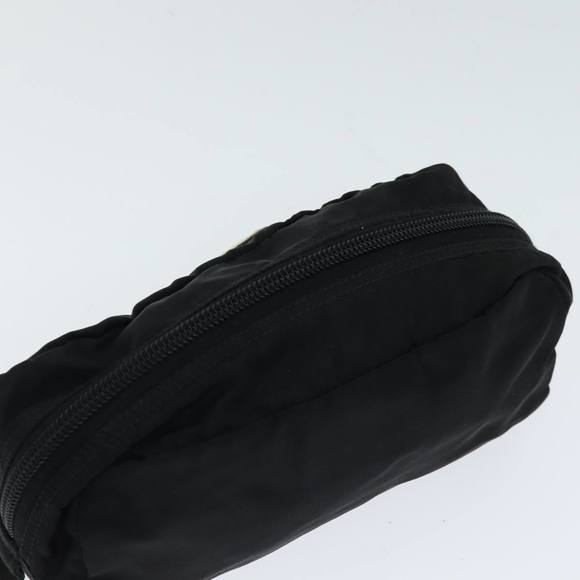 PRADA Pouch Nylon Black Auth yk13517 - Picture 5 of 16